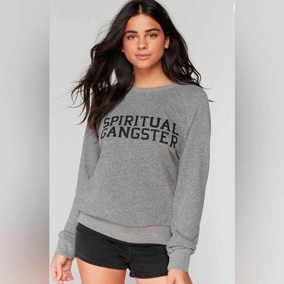Spiritual Gangster Gray Sweatshirt - Picture 1 of 5